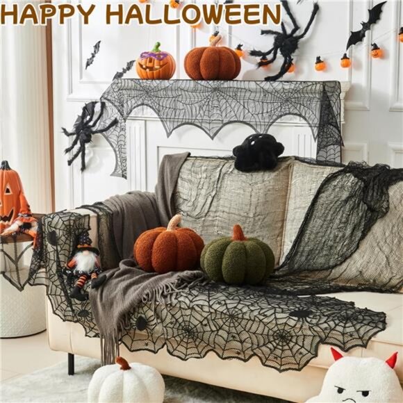 Pumpkin Pillow, 2 Pcs Halloween Pumpkin Throw Pillow 11.8 x 6 Inch - Picture 2 of 7